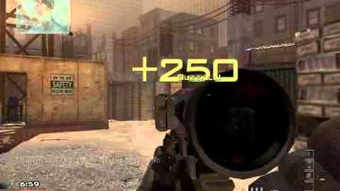 MW3 Quickscope-Got Him Before The Reaper