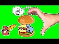 Alphabet lore but like hamburger finger heart animation