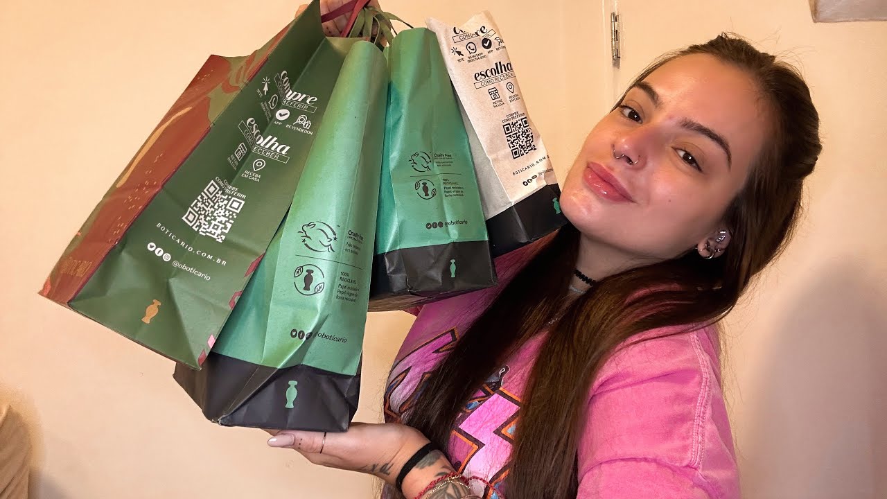 UMA COMPRA BEM GRANDE NO BOTICÁRIO