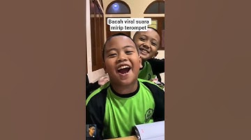 Bocah viral mirip suara terompet #shortvideo #lucu #reaction #trending #fyp #comedy #videoshort