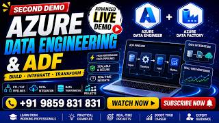 Microsoft Azure Data Engineer ADF Training in Hyderabad | Second Demo | 03 Jul 2026 |