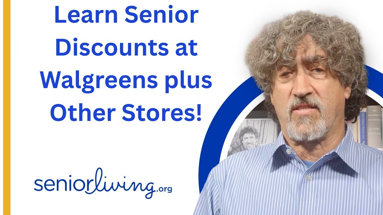 Learn Senior Discounts at Walgreens plus Other Stores... Shop and Save!