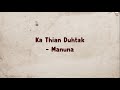 Manuna - Ka ṭhian duhtak Mp3 Song