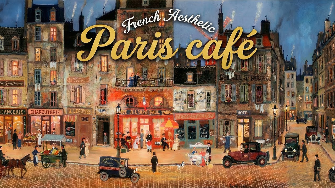 𝐏𝐀𝐑𝐈𝐒 𝐂𝐀𝐅𝐄́ 🗼 French Instrumental Music — Coffee Playlist | Guitar, Piano & Accordion