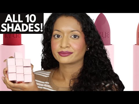 Video: Kylie Kosmetikk Matte Liquid Lipstick Baby Girl Review
