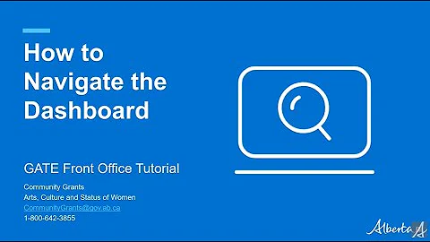 How to Navigate the Dashboard