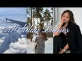 VLOG: экзамены, каникулы дома, Алматы, лыжи, Катар.