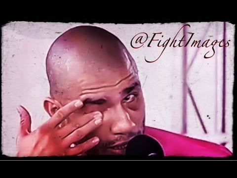 MIGUEL COTTO Cries during a Press Conference following his Win over Sergio Martinez!