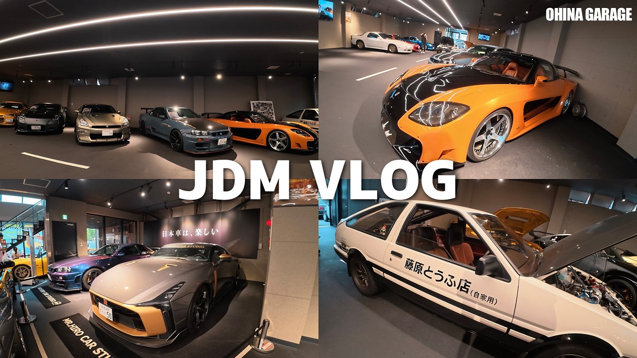 カーショップ POV] A treasure trove. A VLOG visiting a JDM paradise that every
