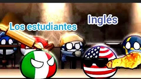 La energía de Italia versión contryballs (los estudiantes VS las materias) créditos @CatGodCB