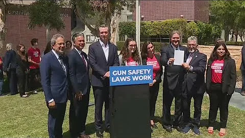 Gov. Newsom signs gun bill into law