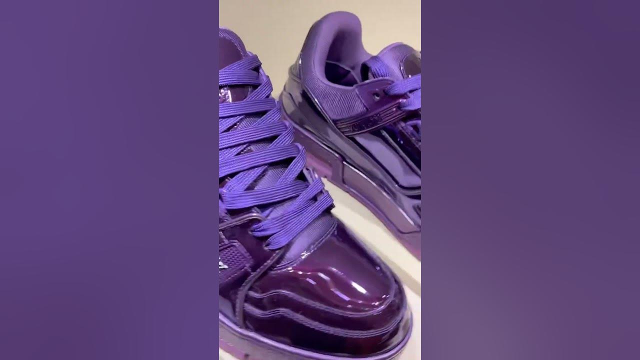 louis vuitton purple shoes