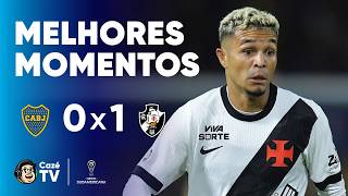 MELHORES MOMENTOS: BOCA JUNIORS 0 X 1 VASCO DA GAMA | SEMIFINAL (IDA) | CONMEBOL SULAMERICANA 2026