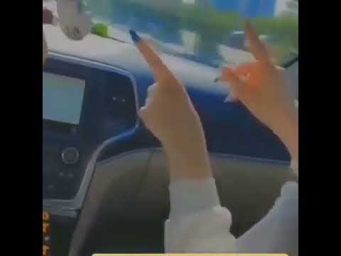 ستوريات بنات سياره 💙 - YouTube