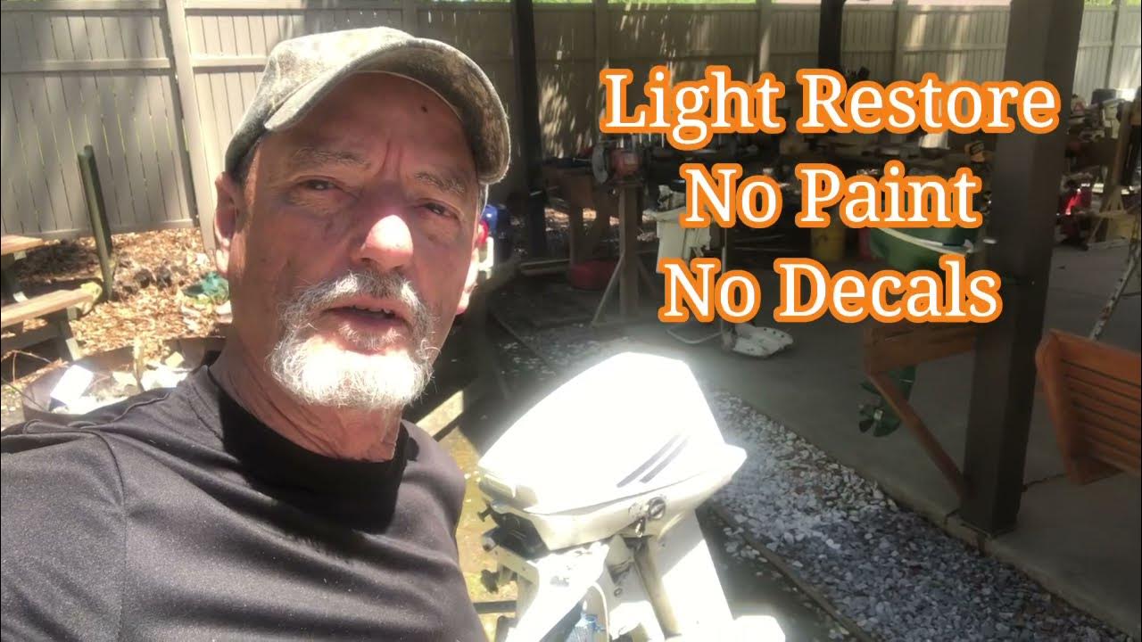 How to Paint Outboard Motor in 1 Hour for 5 Quick Easy Cheap Paint Job Quickee Paint Job