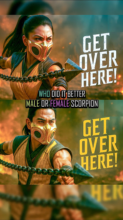 Get Over Here Comparison of Scorpions in Mk1 Armageddon #mortalkombat1havik