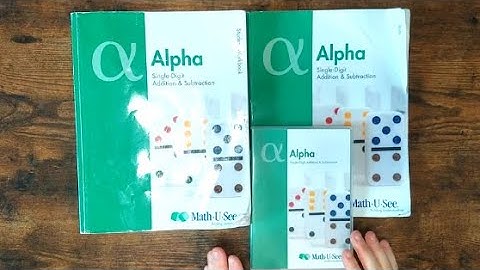Math-U-See Alpha Walk-Through, How-To, & Review!