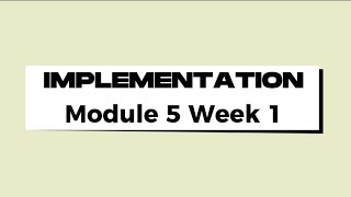 Famous WEEK 1 IMPLEMENTATION - PED 026 Module 5 Wealth