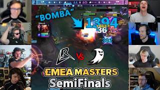 Streamers react to Los Ratones vs TP in EMEA Masters SemiFinals | Winner Goes to Finals