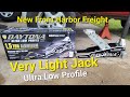 New daytona ultra low profile racing jack from harbor freight  new design harborfreight