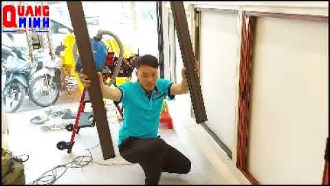 Hướng dẫn tháo vệ sinh cửa lưới sếp 2 cánh / Cửa lưới Quang Minh