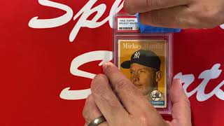 BVG To SGC To PSA Vintage Card Crossover RESULT - 1958 Topps Mickey Mantle Monday Contest Winner