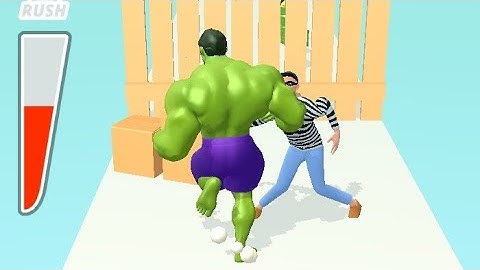 Hulk Muscle Rush - Big Update || (Android ios) All level Gameplay  Walkthrough Part -036