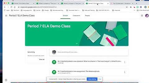 Google Classroom Discussion Question for Students-Posting Response & Replying