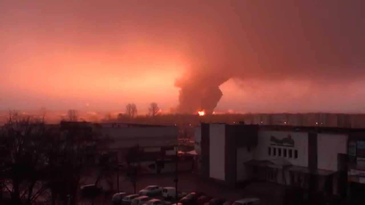 Wybuch cysterny Białystok crash explosion blast tanker YouTube