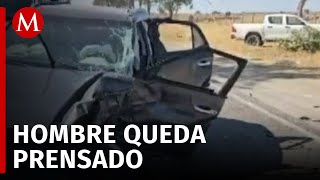 Accidente carretero en Zapotiltic, Jalisco, deja 6 lesionados