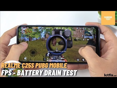 Realme C25s PUBG Gaming test | MediaTek Helio G85, 4GB RAM