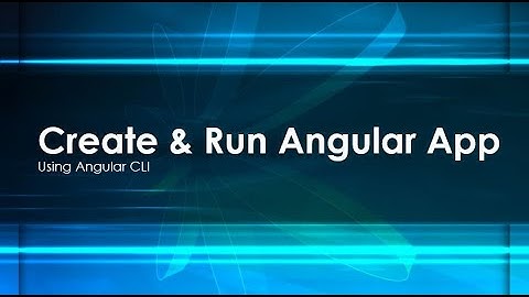 Angular 9 Quick start | Create and run angular 9 project | Angular tutorial step by step | ng newApp