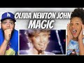 We love it first time hearing olivia newton john  magic reaction