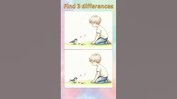 Find 3 Differences – Spot the Difference Challenge – Part № 662 #Shorts #Challenge