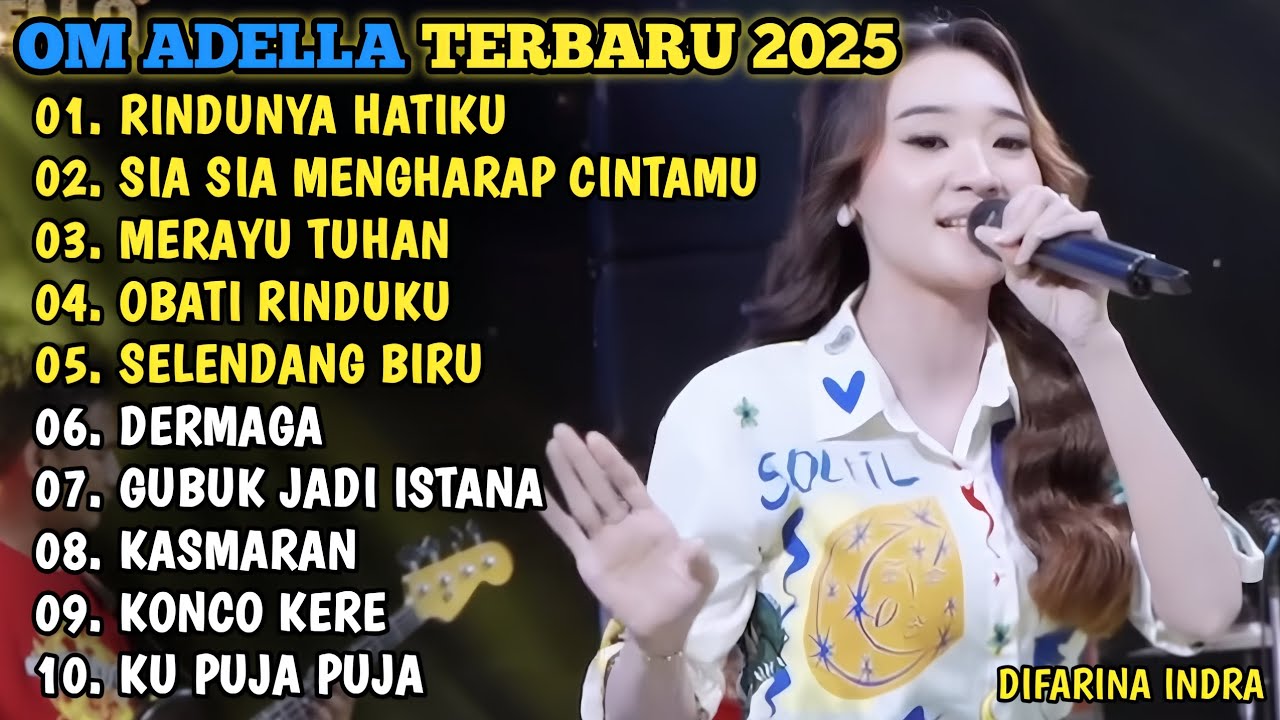 DIFARINA INDRA TERBARU 2025🎵 RINDUNYA HATIKU - SIA SIA MENGHARAP CINTAMU - MERAYU TUHAN - DERMAGA