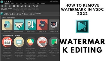 how to remove the water mark from the video | remove watermark from video | vsdc free video editor