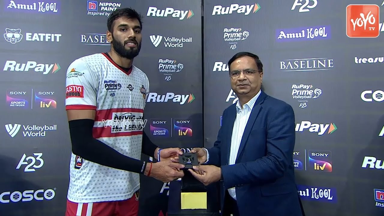 Ashwal Rai RuPay Prime Volleyball League Powered by A23 | Ashwal Rai Player Of The ...