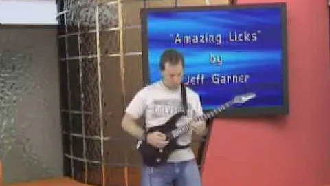 "Timeless" Jeff Garner shred guitar original 1993....