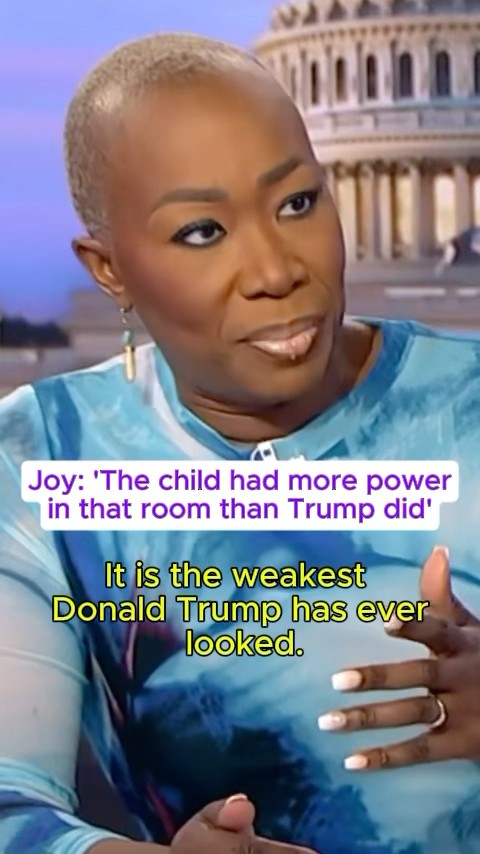 Joy: 'The child had more power in that room than Trump’