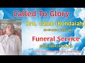 Funeral service of bro caleb kondaiah  kadapayapalli kadapa