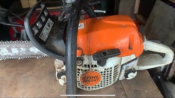 Stihl MS251 Replacing chain brake handle