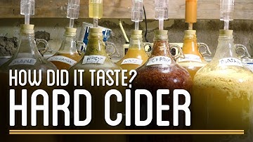 Tasting Homemade Hard Cider | How to Brew Everything: Hard Cider
