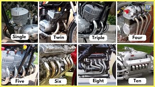 Every Engine in Motorcycle Explained | Single to Ten Cylinder Engines [Part  1]
