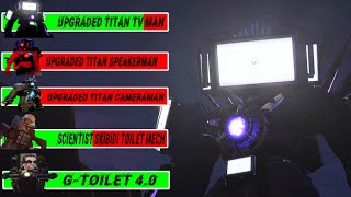 skibidi toilet 67 full episode with healthbars boss fights Gman VS Titan Boss camera and speaker