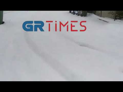 Χιόνια στην Ημαθία - GRTimes.gr