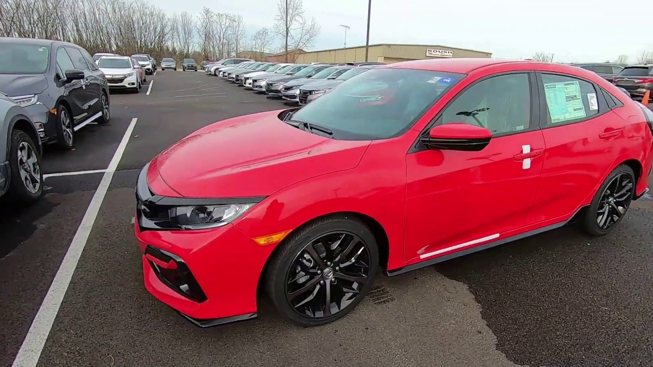 2020 Honda Civic Sport Hatchback - New Car For Sale ...