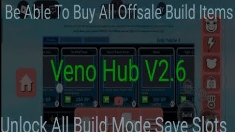 Piggy Script Be Able To Buy All Offsale Build Items Traps Esp And Auto Farm Veno Hub V2.6
