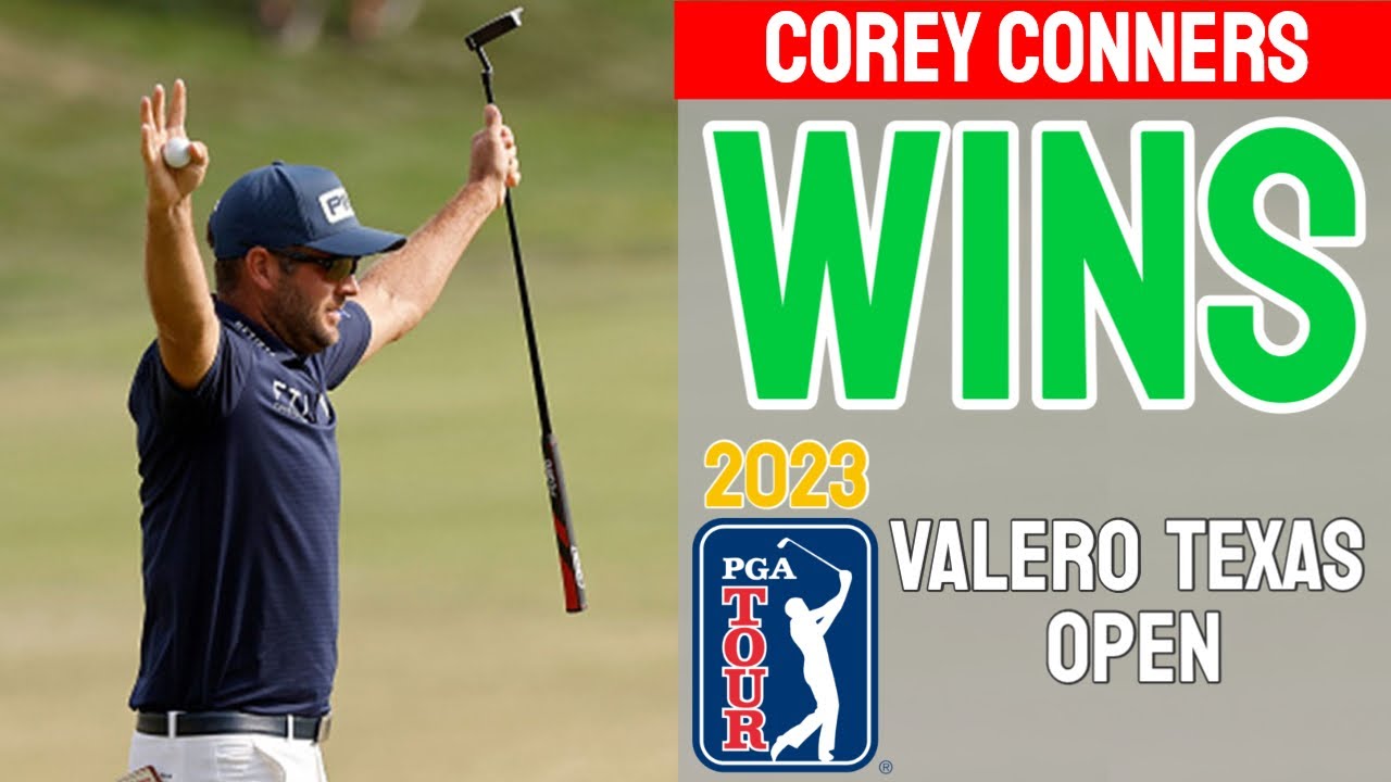 Corey Conners PGA Tour 2023 Valero Texas Open Winner Press Conference Interview ⛳