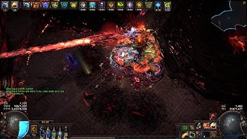 POE Lvl8 SIRUS LL Pyroclast Mine Saboteur