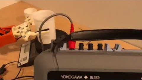 ScopeCorder DL350 in robotics world